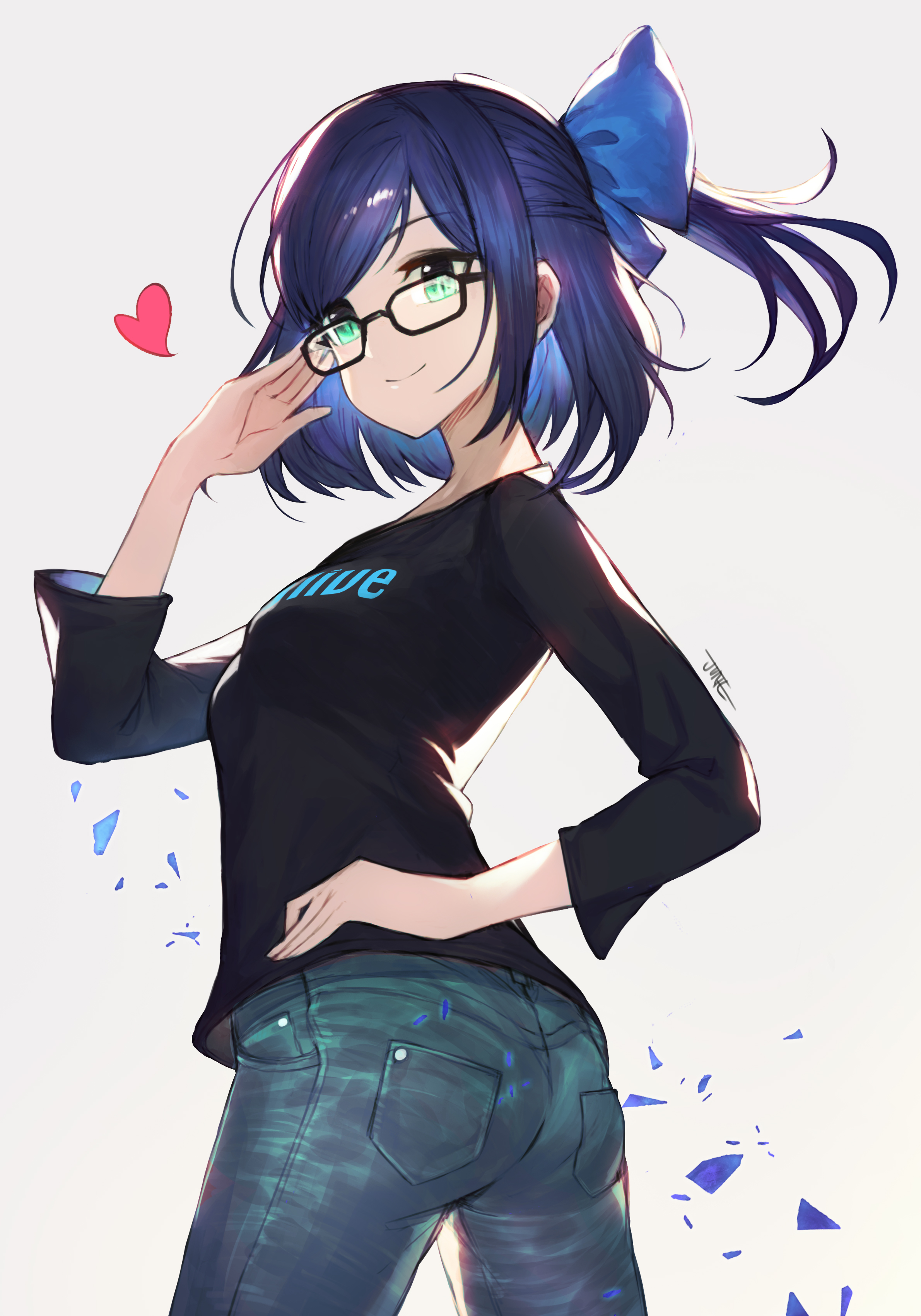 Jun Wei Yuujin A Hololive Ass Megane Yande Re